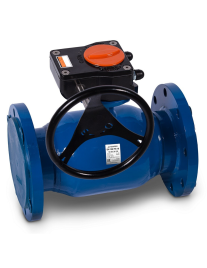 Кран шаровой фланцевый DN150 PN16 полнопроходной с редуктором X-61 (29320150), Temper