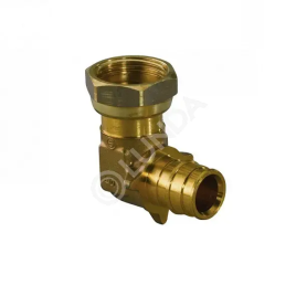 Угольник Q&E латунный с накидной гайкой 20х3/4" (1047881), Uponor