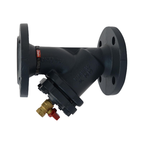 Фильтр сетчатый фланцевый FVF DN20 со сливным краном (065B7727), Danfoss фото 1