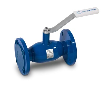 Кран шаровой фланцевый DN20 PN40 (28320020), Temper фото 1