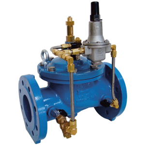 Клапан регулирующий "после себя" тип С101 DN50 PN25 в сборе с пилотным контуром (149B001175), Danfoss фото 1