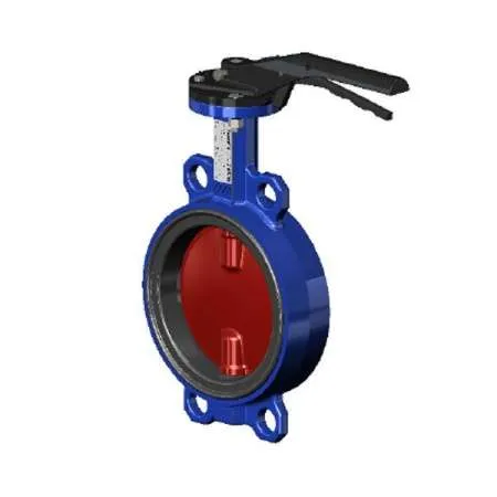 Затвор дисковый поворотный VPI DN125 PN16 диск чугун (VPI4448-02EP0125), Tecofi фото 1