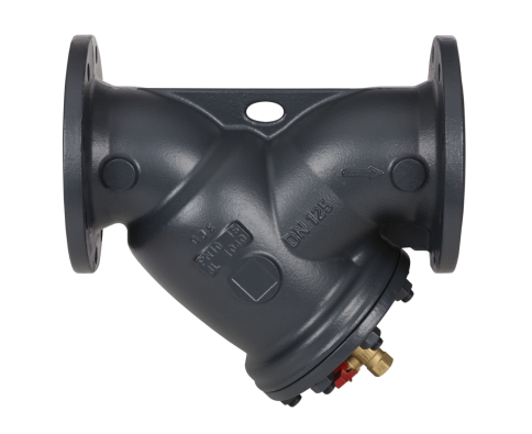 Фильтр сетчатый фланцевый FVF DN80 со сливным краном (065B7733), Danfoss фото 1