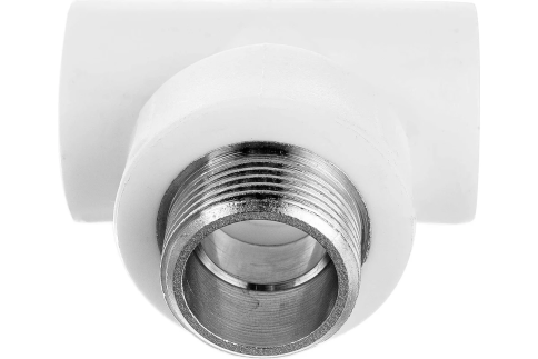 Тройник PP-R комбинированный 40х1" НР (21409), FD фото 1