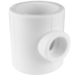 Тройник переходной PP-R 50-20-50 (10502050), Valfex фото 1