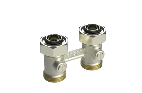 Клапан запорный RLV-KB G 3/4'' НР x G 3/4'' ВР прямой нижнее подкл. Kvs-1,6 (003L0395), Danfoss фото 1