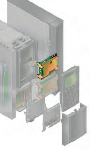 Плата расширенного каскадного контроллера VLT MCO 101 (130B1118), Danfoss фото 2